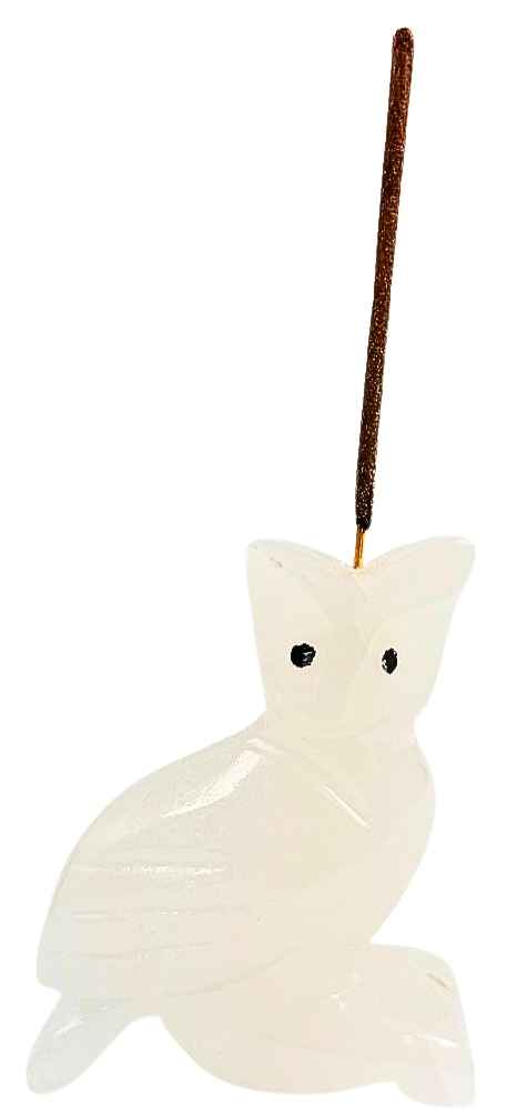 Holder d'encens de chat onyx - 8x6cm 1